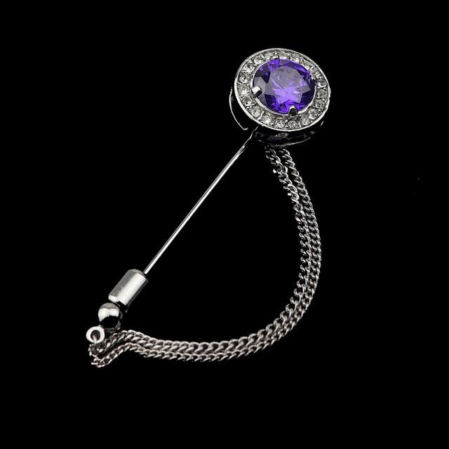 Men's Classy Noble Jewelry Brooches Men&Women Suit Shawl Lapel Pins Broche Mymaebell.com 6