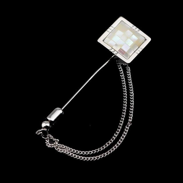 Men's Classy Noble Jewelry Brooches Men&Women Suit Shawl Lapel Pins Broche Mymaebell.com