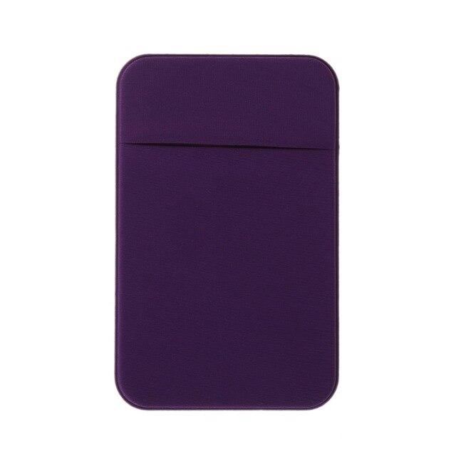 Mobile Phone Credit Card Wallet Holder iphone case Mymaebell.com purple