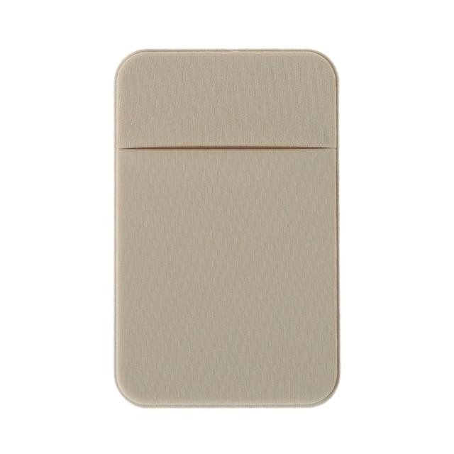 Mobile Phone Credit Card Wallet Holder iphone case Mymaebell.com beige