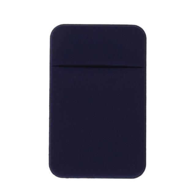 Mobile Phone Credit Card Wallet Holder iphone case Mymaebell.com deep blue