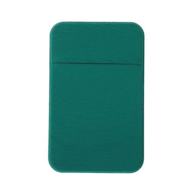 Mobile Phone Credit Card Wallet Holder iphone case Mymaebell.com deep green