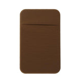 Mobile Phone Credit Card Wallet Holder iphone case Mymaebell.com brown