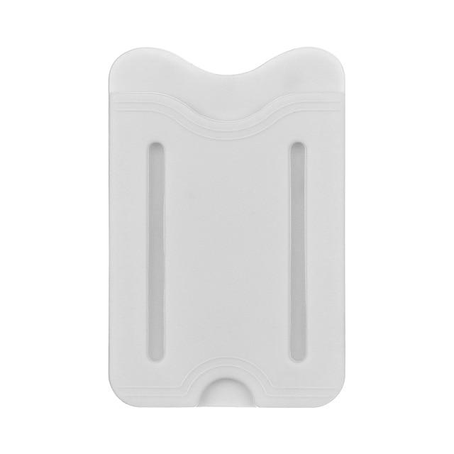 Phone Card Holder iphone case Mymaebell.com B-White
