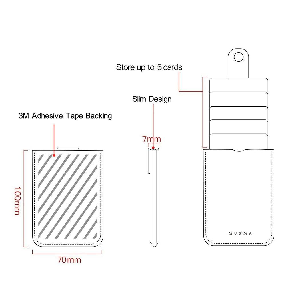 Leather Phone Wallet card holder iphone case Mymaebell.com