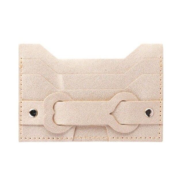 Phone Wallet Card Holder - Pocket Bracket iphone case Mymaebell.com Gold