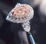 Pink Diamond rings Mymaebell.com Pink Hk12