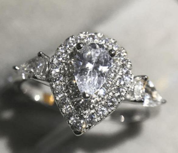 Pink Diamond rings Mymaebell.com White Hk15