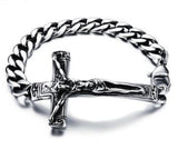 Premium Titanium Crucifix Bracelet bracelet Mymaebell.com Premium Titanium Crucifix Bracelet