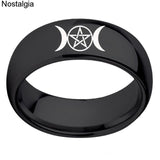 Goddess Moon Ring Mymaebell.com 6 Style 1 Black