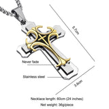 Multi-layer Gold Pendant Mymaebell.com