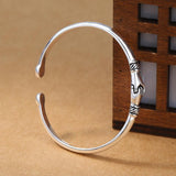 Vintage Silver Bangle Mymaebell.com