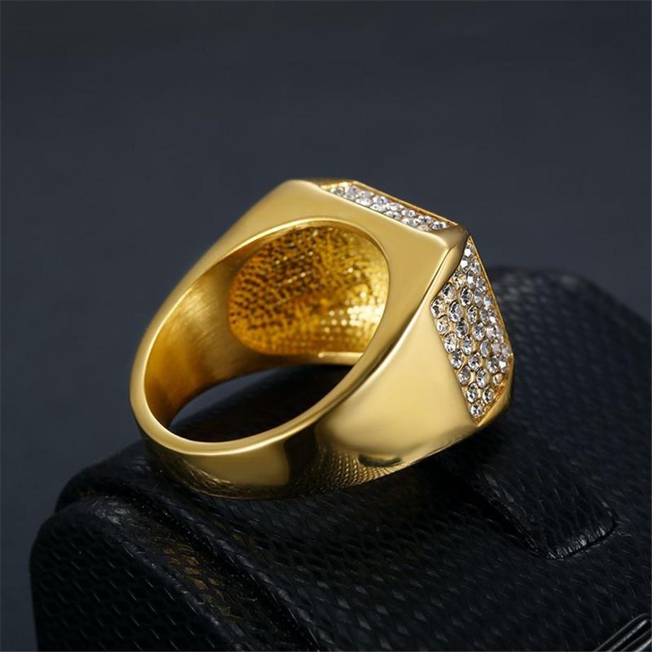 Hip Hop Gold Ring Mymaebell.com