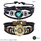 Zodiac Braided Bangle Mymaebell.com Leo