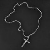 Jesus Cross pendant Mymaebell.com