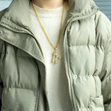 Zircon Alphabet Pendant Mymaebell.com