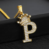 Zircon Alphabet Pendant Mymaebell.com P China