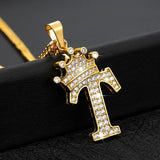 Zircon Alphabet Pendant Mymaebell.com T China