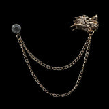 Brooch Dragon Badge Retro Pins Wedding Dress Party Dance Broche Mymaebell.com 26