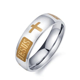 Silver Plated Christian Ring Mymaebell.com