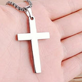 Plated Cross Necklace Mymaebell.com