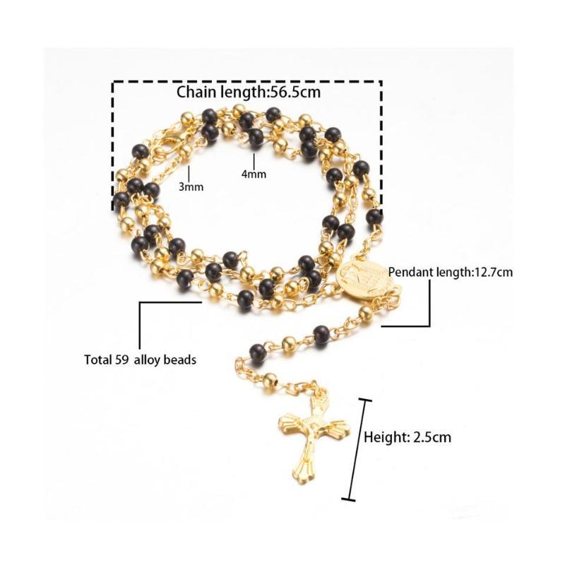 Rosary Necklace Mymaebell.com