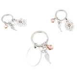 Rhinestone Wings Keychain Mymaebell.com