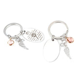 Rhinestone Wings Keychain Mymaebell.com