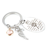 Rhinestone Wings Keychain Mymaebell.com