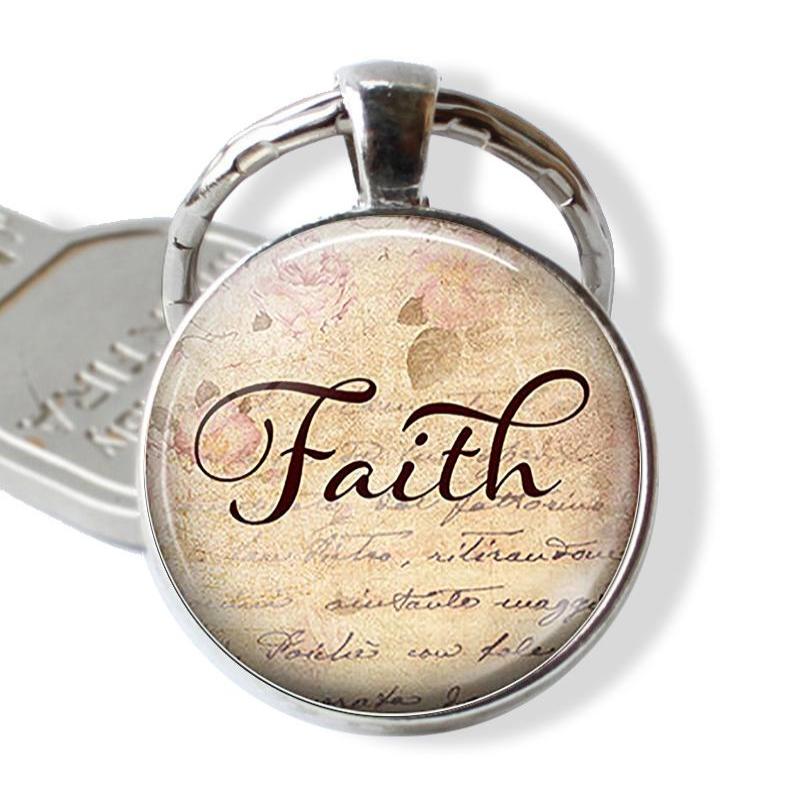 Faith Keychain Mymaebell.com