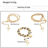 Rosary Necklace Mymaebell.com