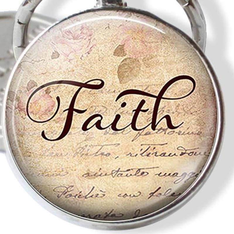 Faith Keychain Mymaebell.com