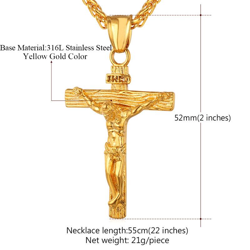 Crucifix Necklace Mymaebell.com