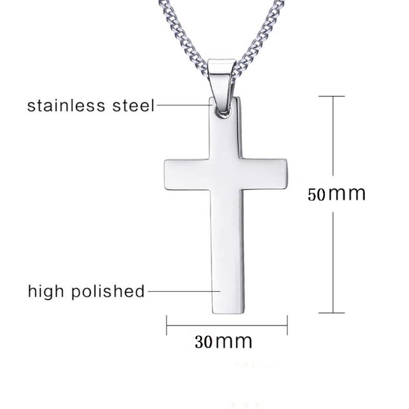 Plated Cross Necklace Mymaebell.com