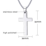 Plated Cross Necklace Mymaebell.com