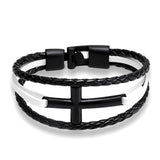 New Fashion Leather Bracelet Mymaebell.com White Black
