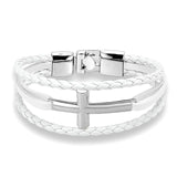 New Fashion Leather Bracelet Mymaebell.com White