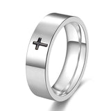 Fashion Cross Metal Ring Mymaebell.com 5