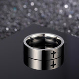 Fashion Cross Metal Ring Mymaebell.com