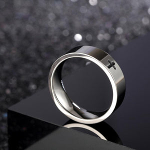 Fashion Cross Metal Ring Mymaebell.com