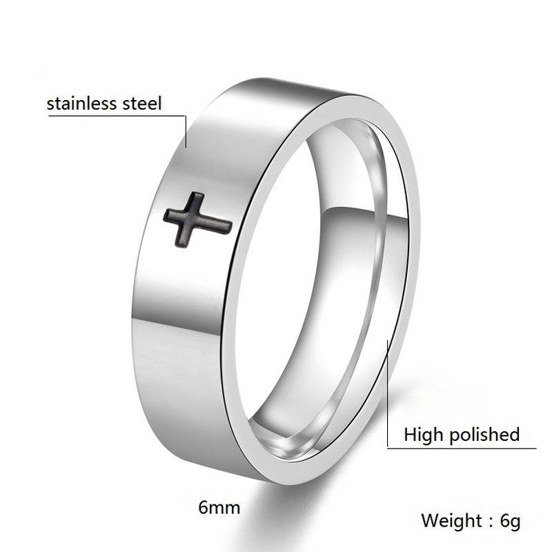 Fashion Cross Metal Ring Mymaebell.com
