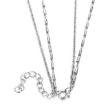 Double Layered Cross Necklace Mymaebell.com