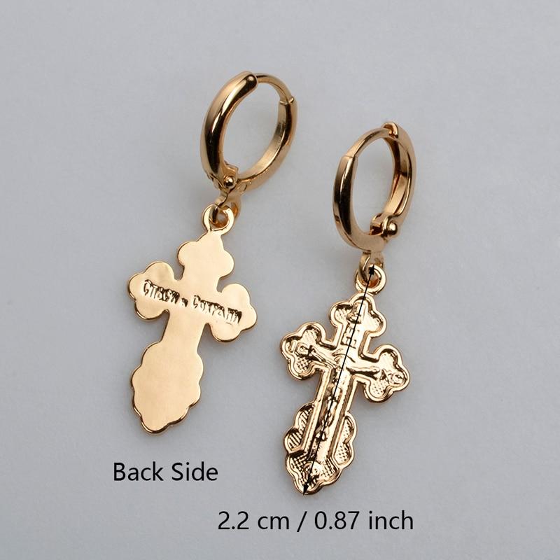 Cross Earrings Mymaebell.com