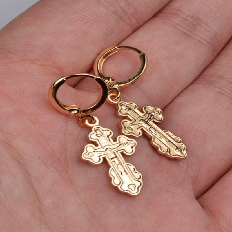 Cross Earrings Mymaebell.com