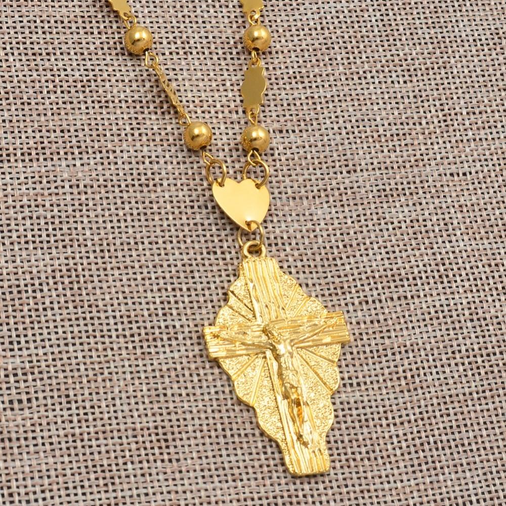 Micronesia Chuuk Marshall Cross - Special offer - 60cm chain Mymaebell.com