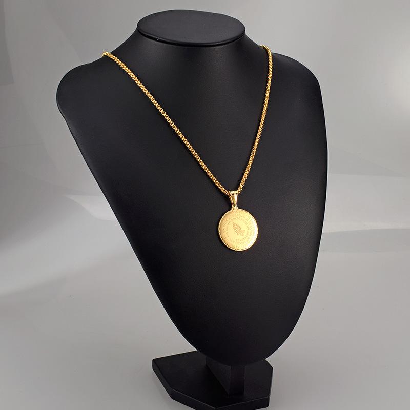 Hip Hop Gold Men's Cross Bible Pendant - Limited offer - Going fast Mymaebell.com