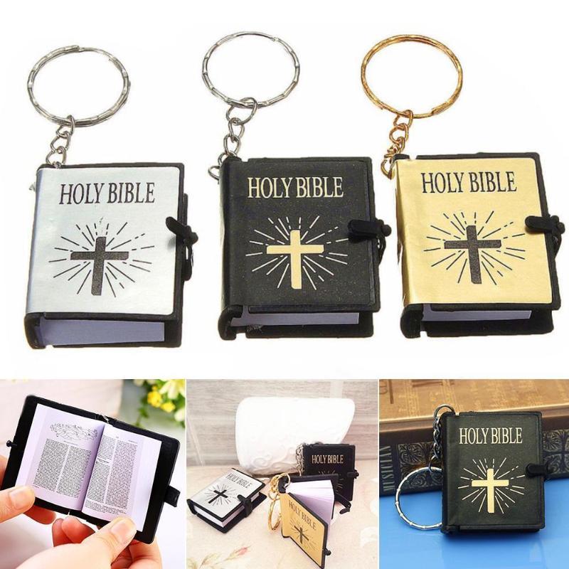 Cute Holy Bible Keychain Mymaebell.com