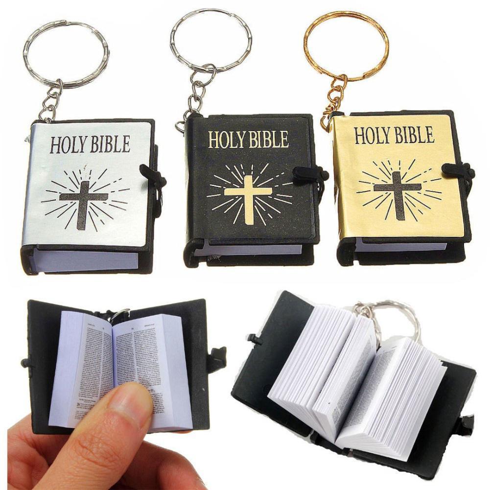 Cute Holy Bible Keychain Mymaebell.com