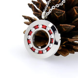 Red white zircon Mymaebell.com