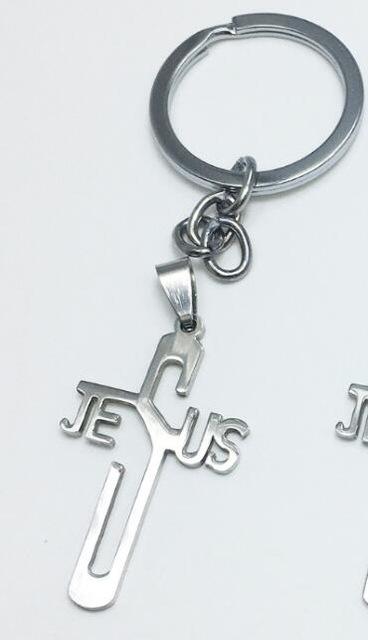Jesus Keychains Mymaebell.com 111 White